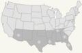 Coptic Orthodox Diocese of the Southern USA Map.gif